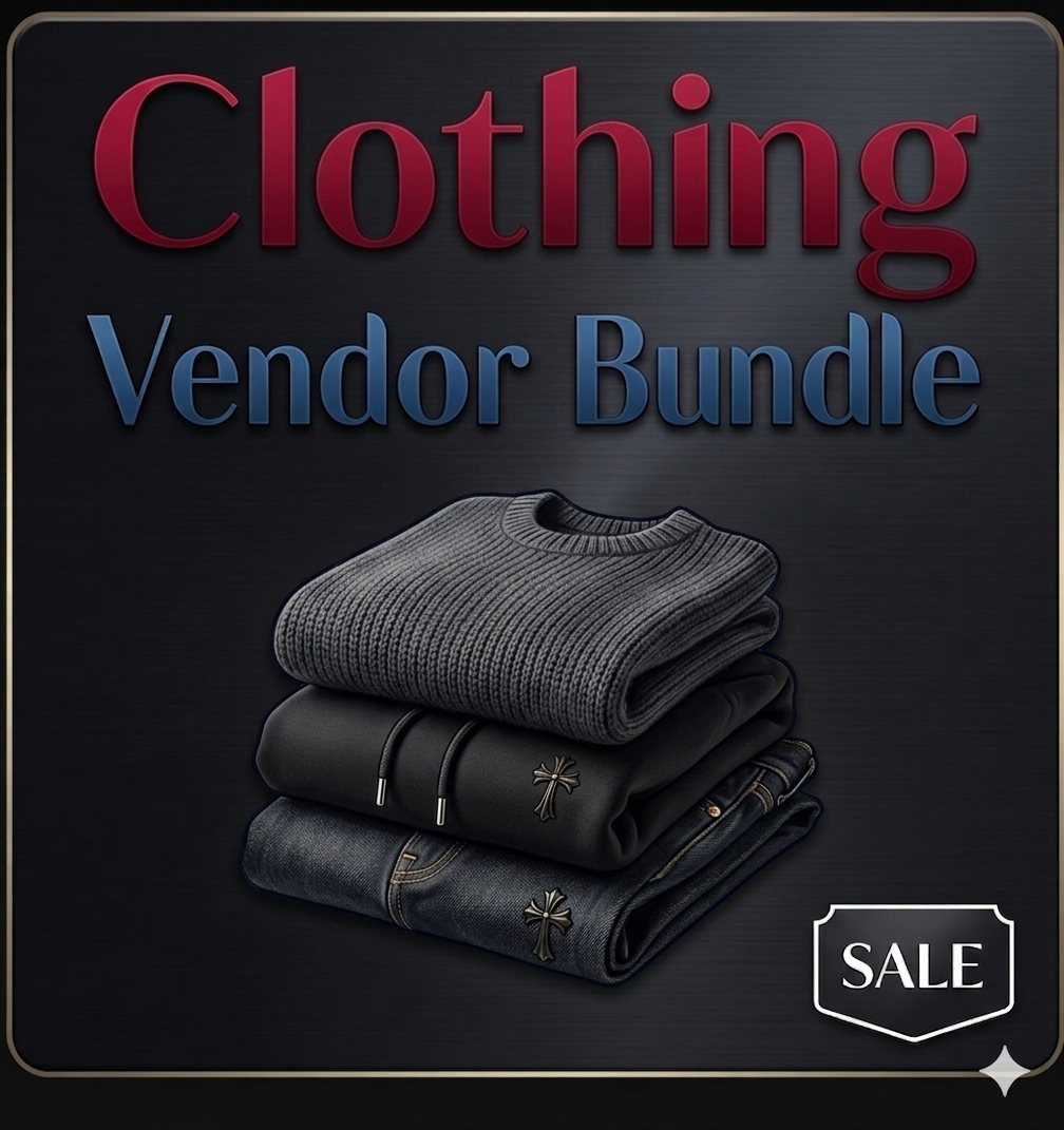 Clothing Vendor Bundle *PASSING*